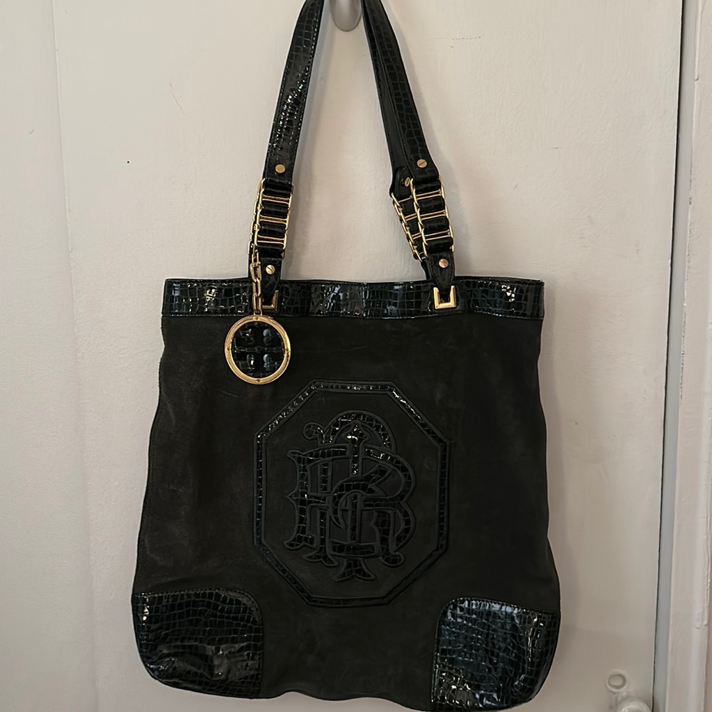 Tory Burch Emerald Green Tote